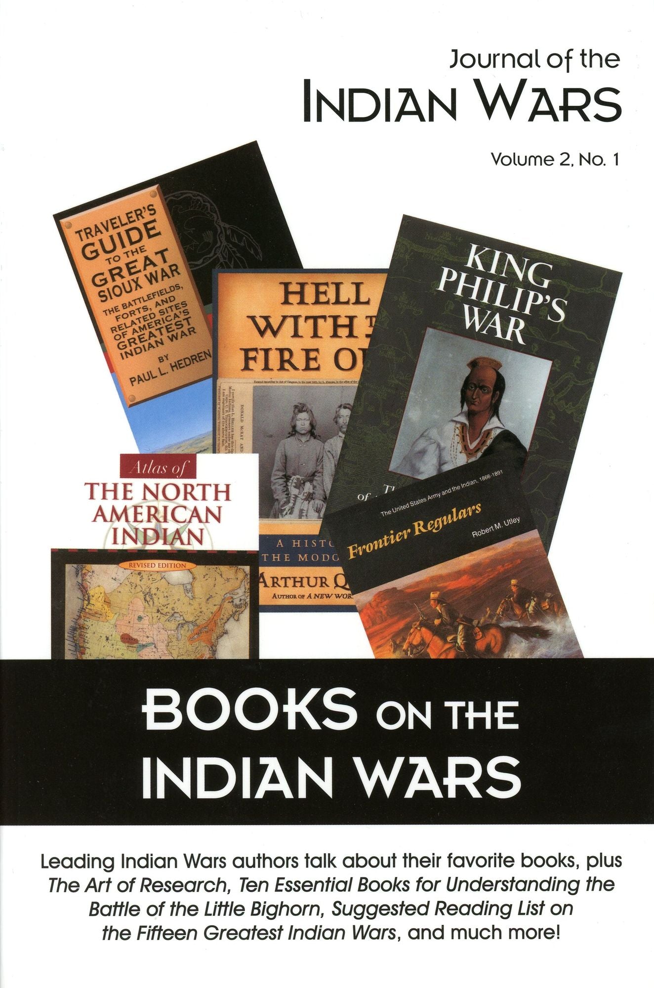 Journal of the Indian Wars Volume 2, Number 1: Books on the Indian Wars