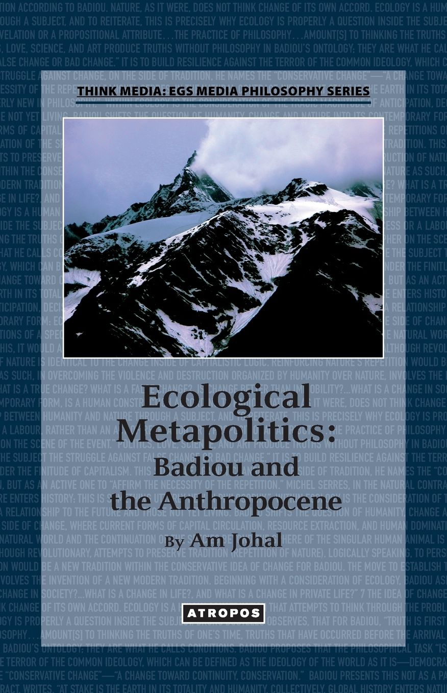 Ecological Metapolitics: Badiou and the Anthropocene