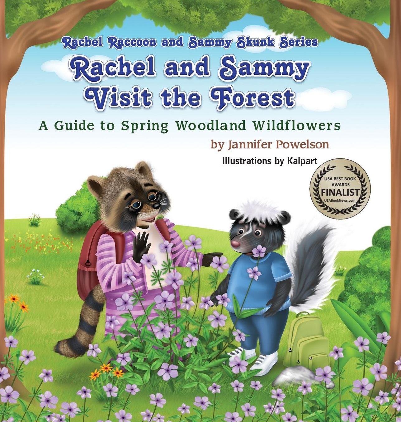Rachel and Sammy Visit the Forest - A Guide to Spring Woodland Wildflowers