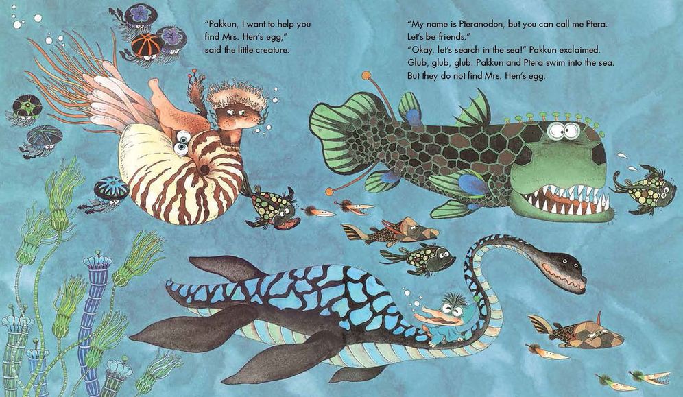 Pakkun the Wolf and His Dinosaur Friends