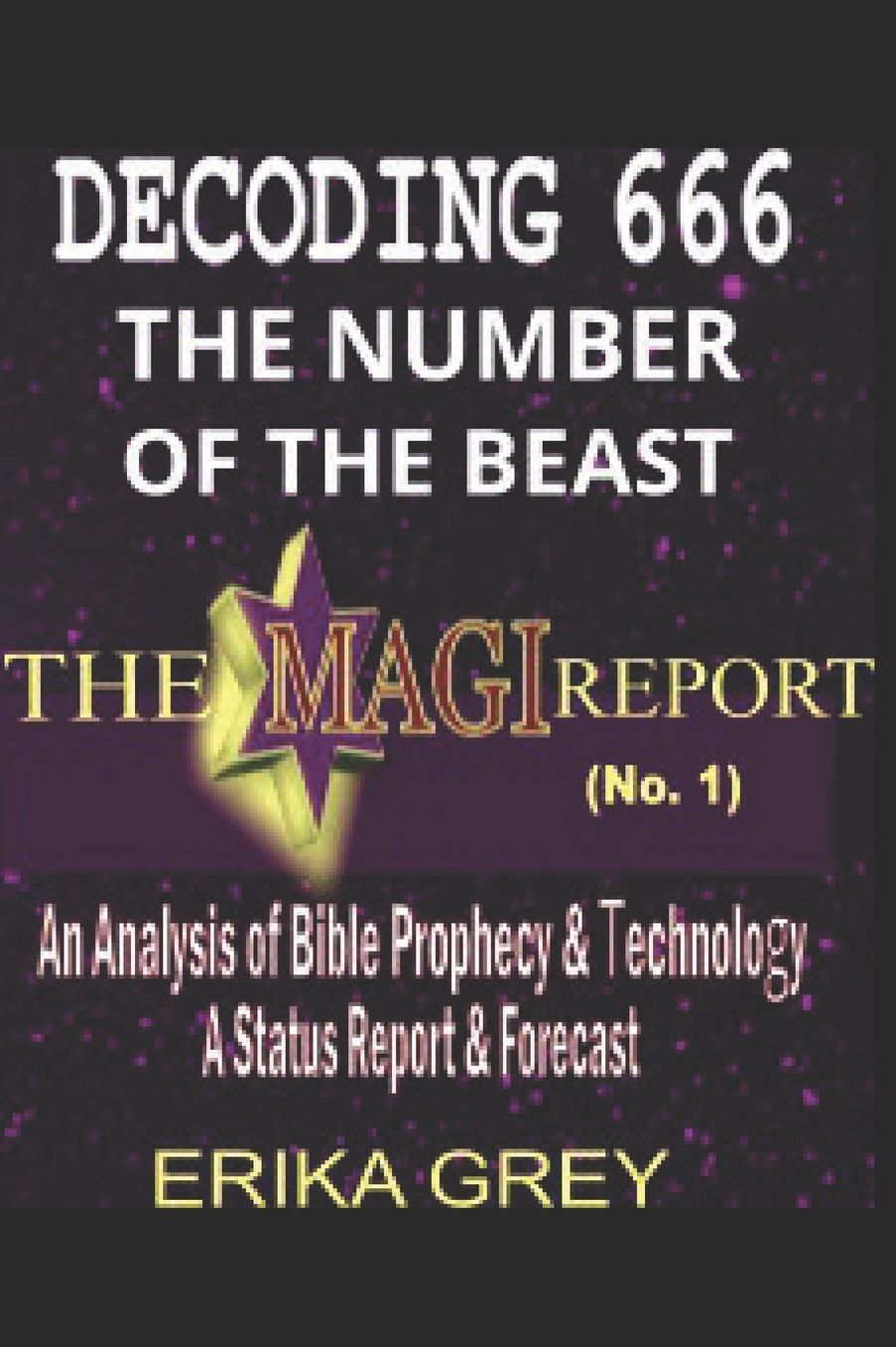 Decoding 666 The Number of the Beast: The Magi Report-Vol..1-An Analysis of Bible Prophecy & Technology A Status Report & Forecast