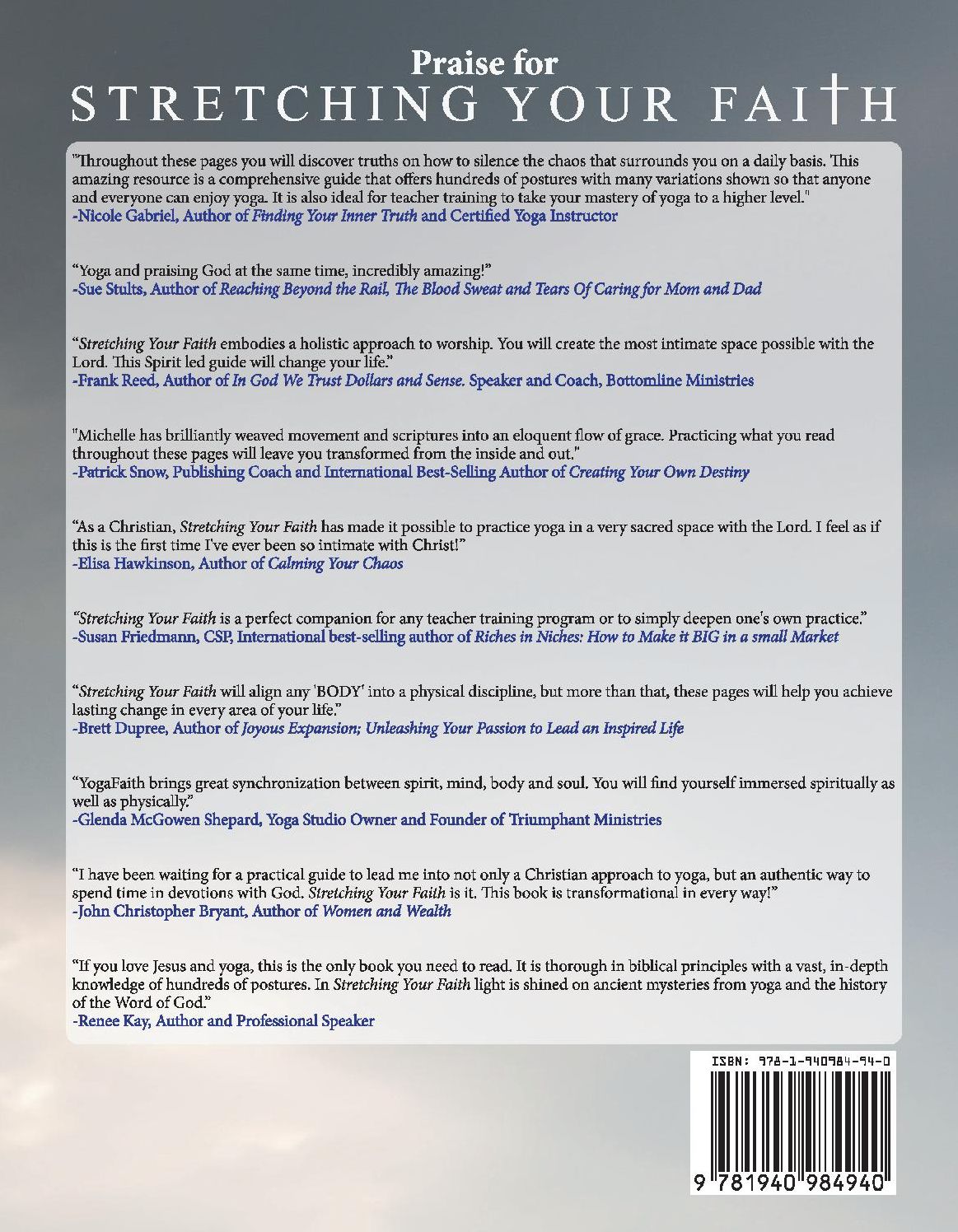 Stretching Your Faith: Practicing Postures of Prayer to Create Peace, Balance and Freedom