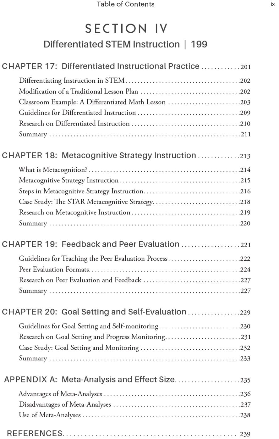 20 Strategies for STEM Instruction