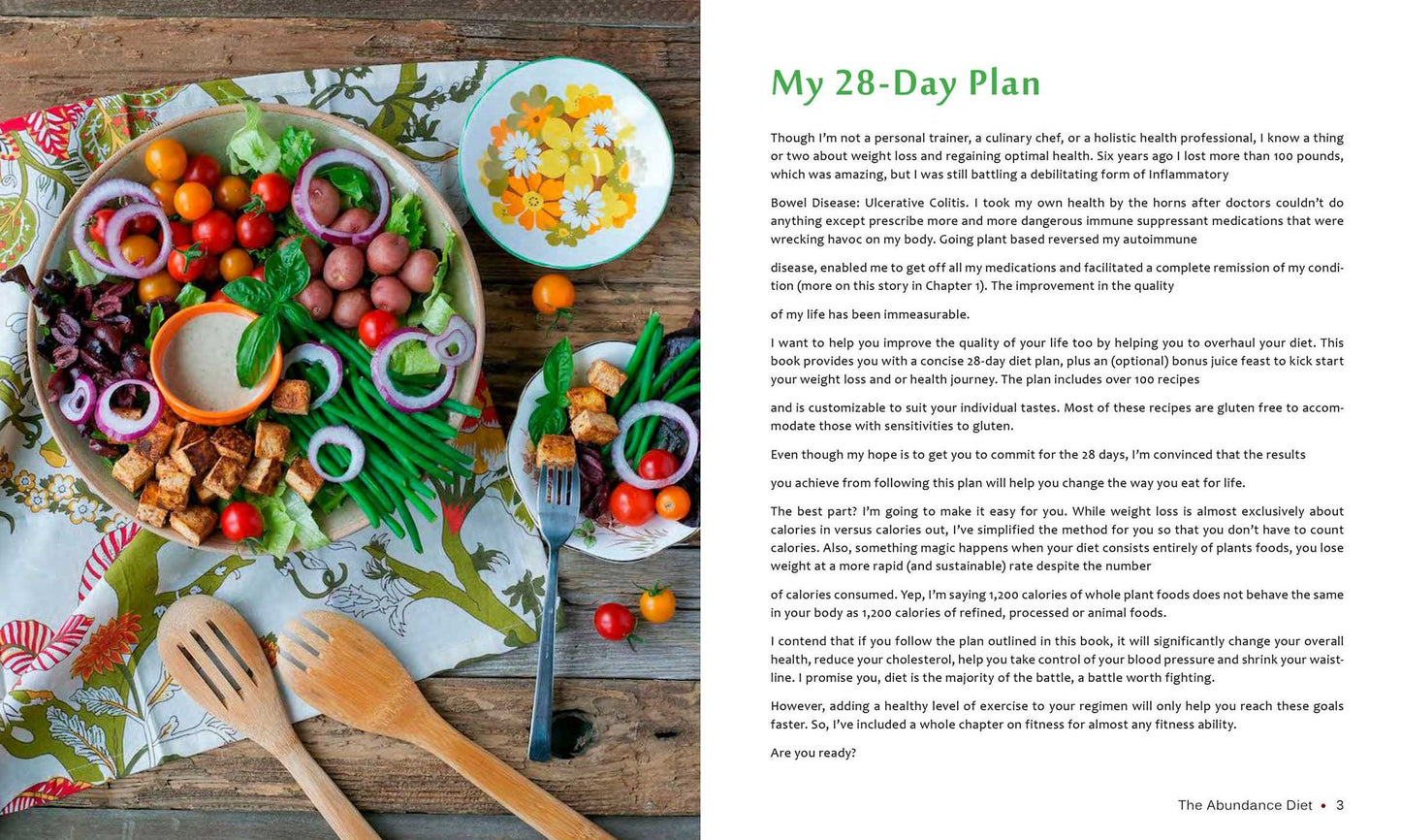 The Abundance Diet: The 28-day Plan to Reinvent Your Health, Lose Weight, and Discover the Power of Plant-Based Foods