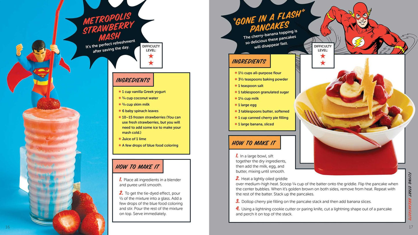The Official DC Super Hero Cookbook Deluxe Edition