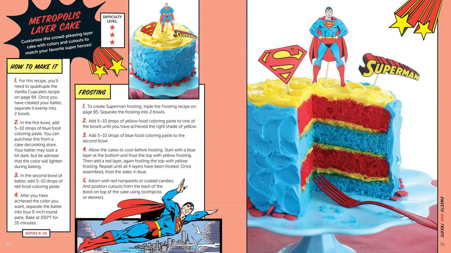 The Official DC Super Hero Cookbook Deluxe Edition
