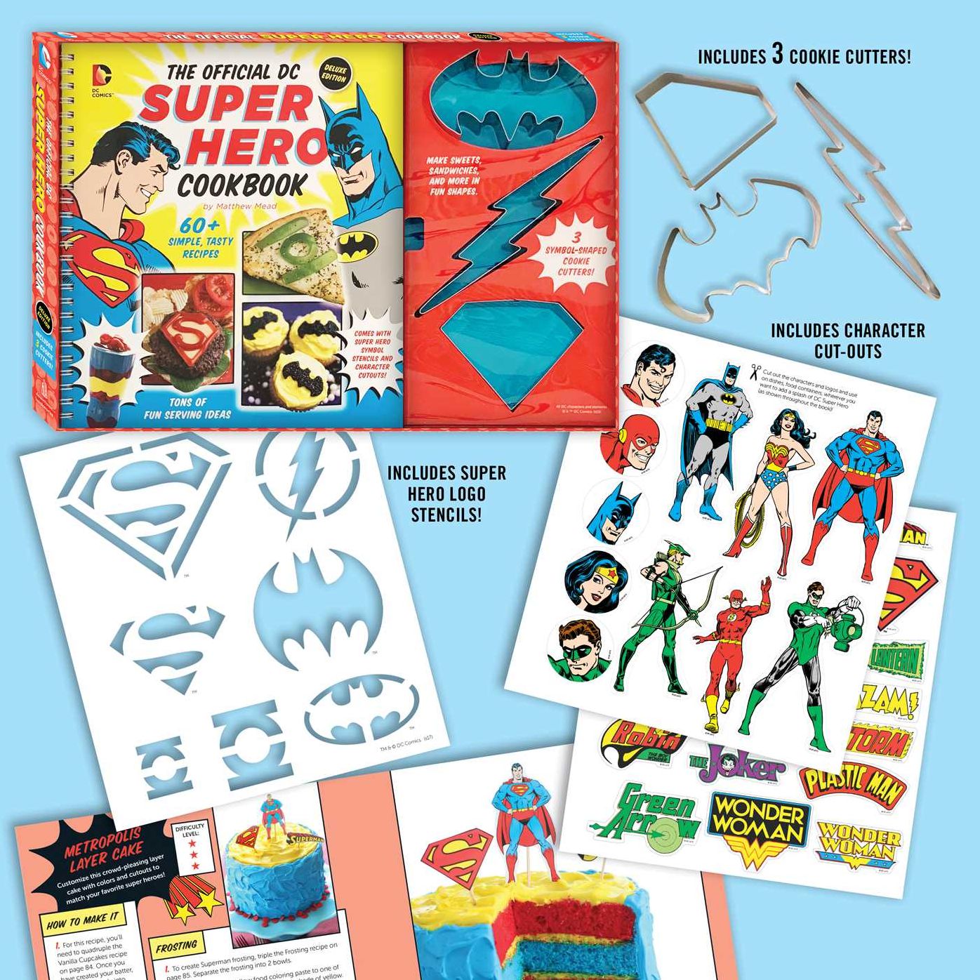 The Official DC Super Hero Cookbook Deluxe Edition