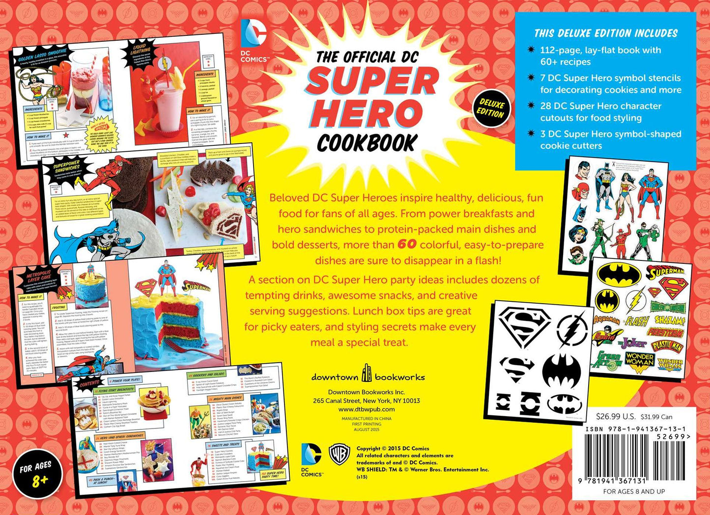 The Official DC Super Hero Cookbook Deluxe Edition
