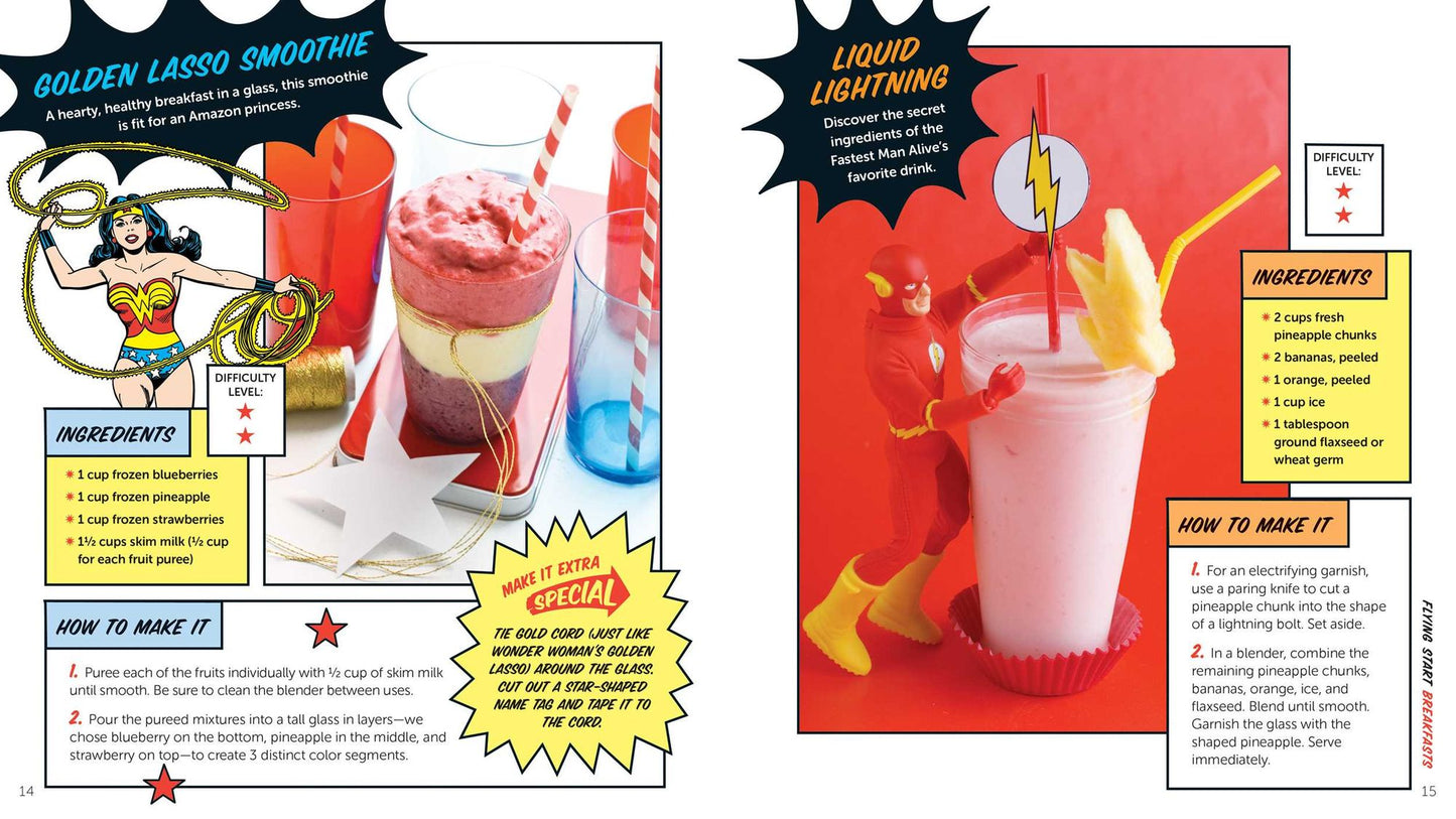 The Official DC Super Hero Cookbook Deluxe Edition