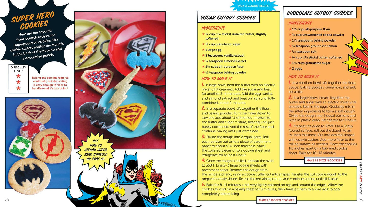 The Official DC Super Hero Cookbook Deluxe Edition