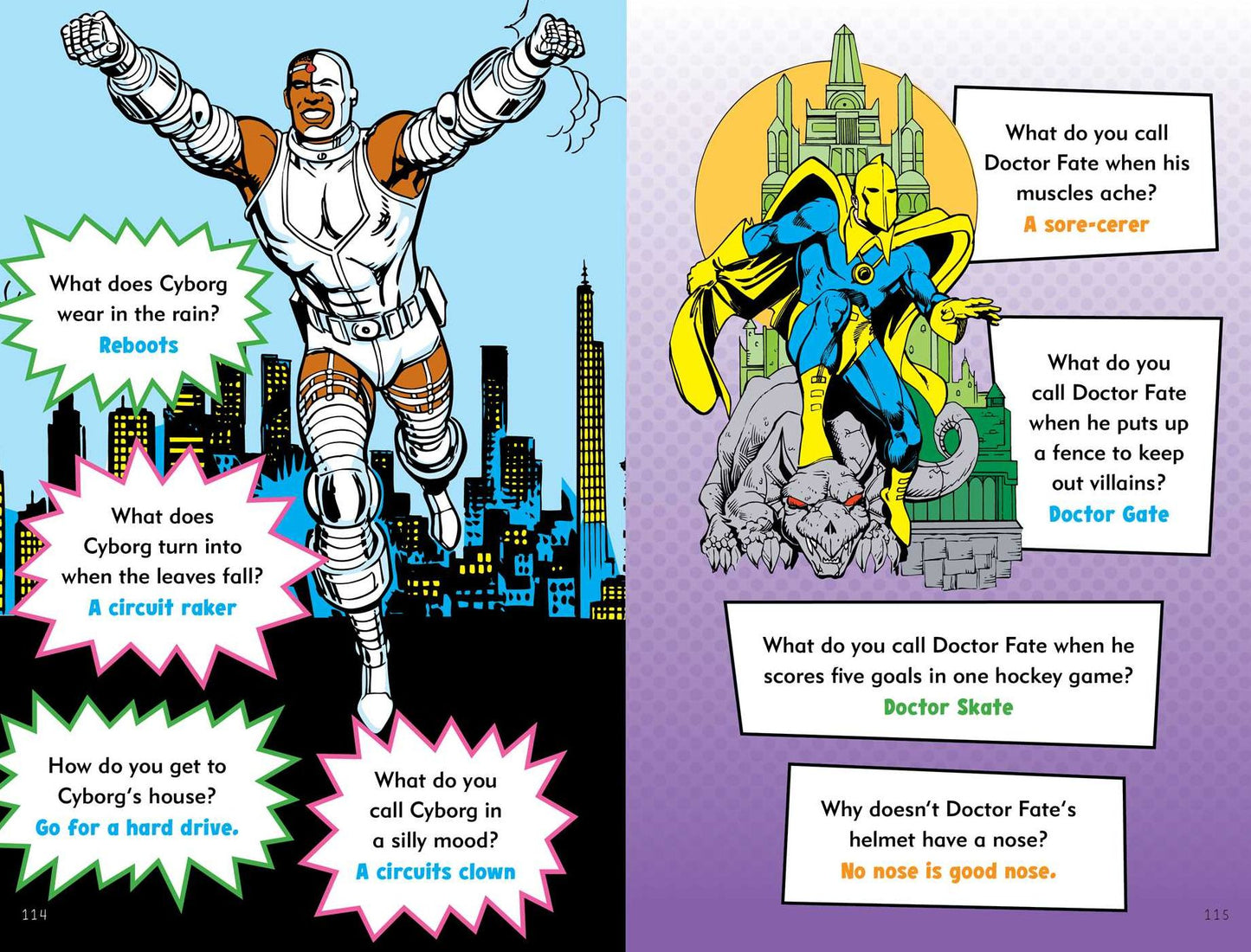 The Official DC Super Hero Joke Book