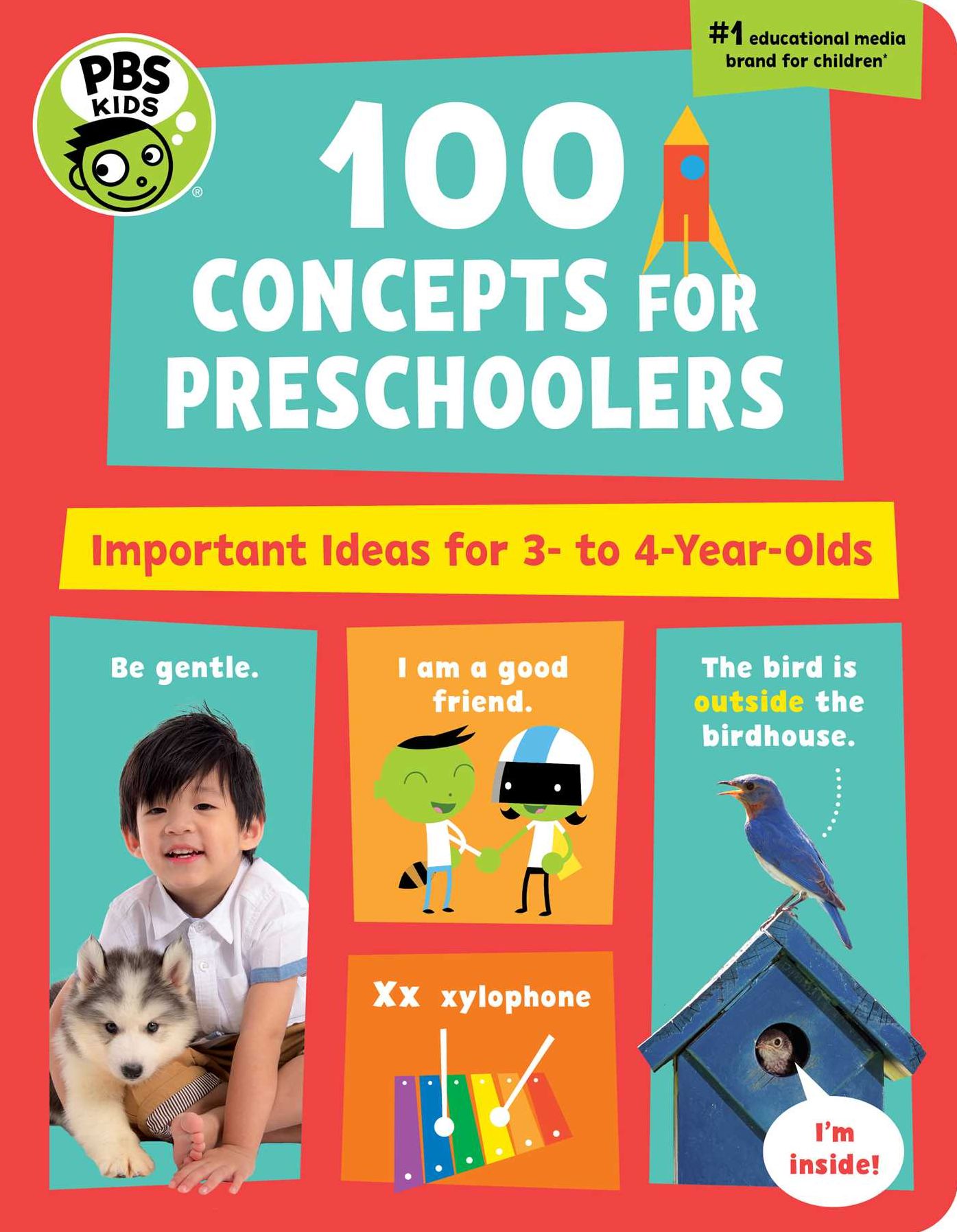 PBS KIDS 100 Concepts for Preschoolers: Important Ideas for 3-4 Year-Olds