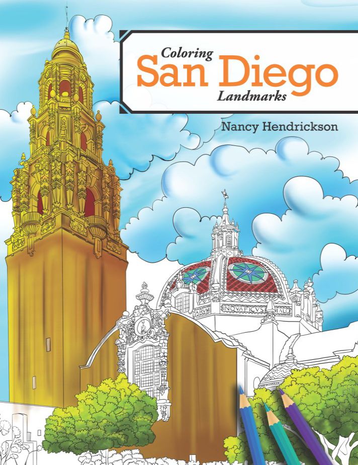 Coloring San Diego Landmarks