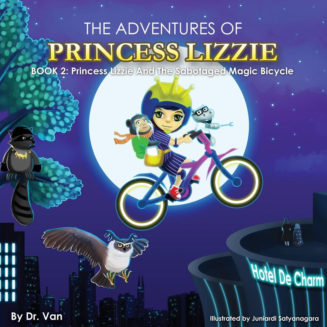 Princess Lizzie and the Sabotaged Magic Bicycle: Book 2