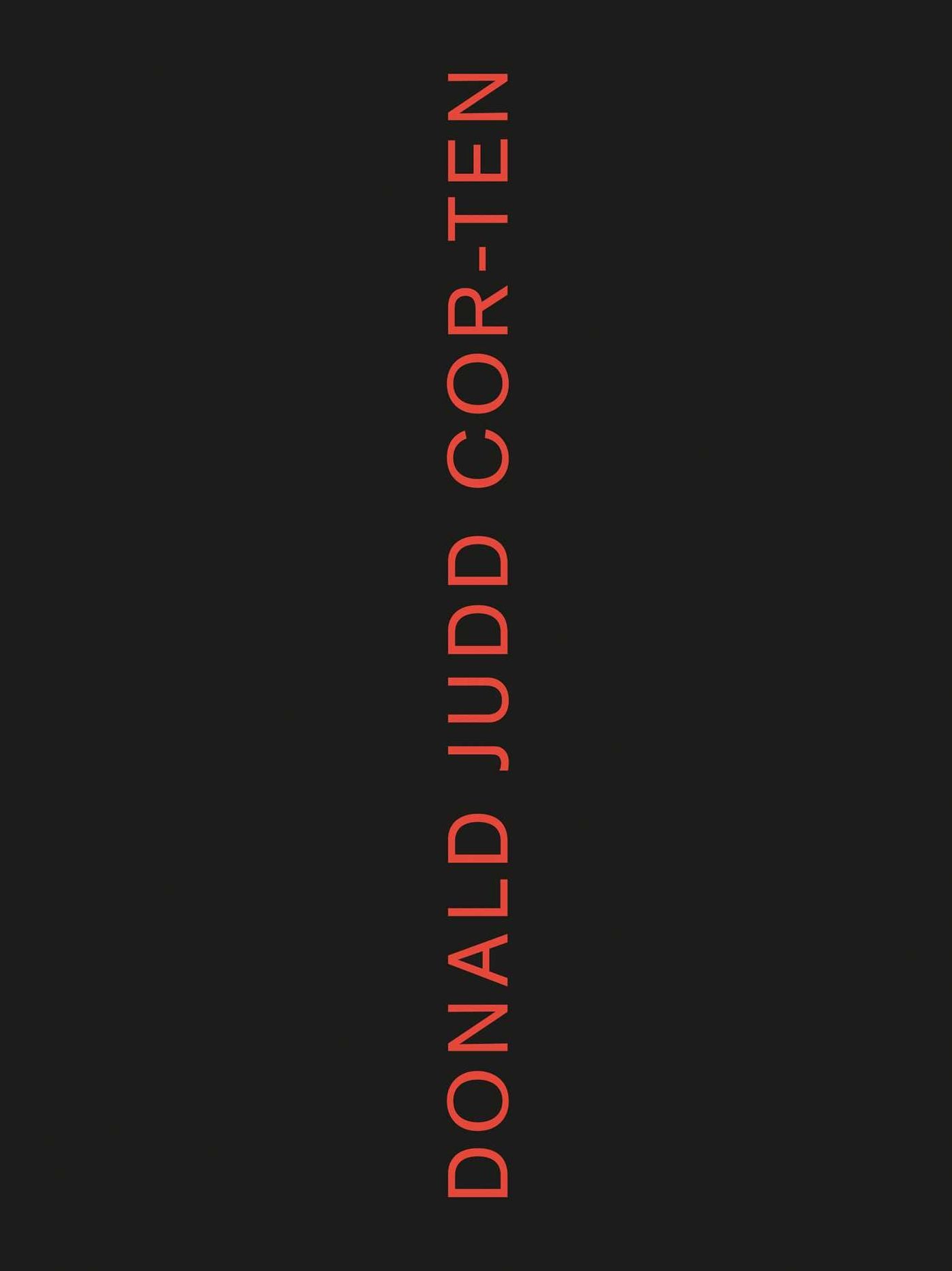 Donald Judd: Cor-Ten