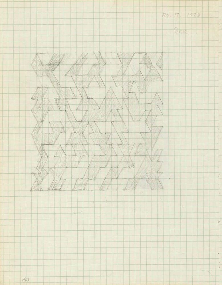Anni Albers: Notebook 1970-1980