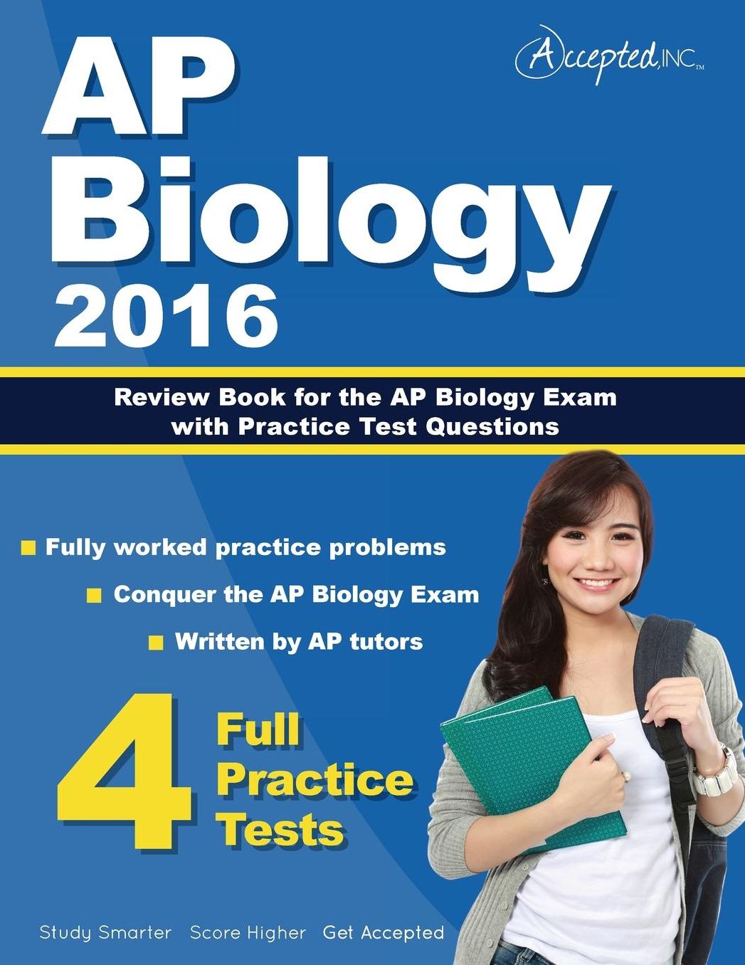 AP Biology 2016: Review Book for AP Biology Exam with Practice Test Questions