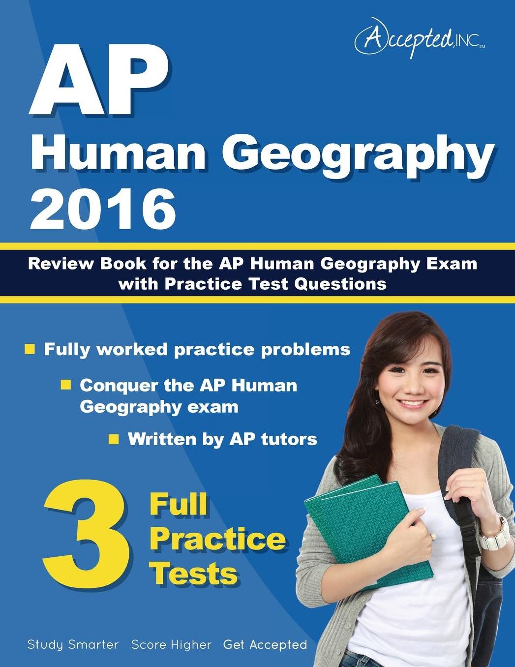 AP Human Geography 2016: Study Guide Review Book for AP Human Geography Exam with Practice Test Questions