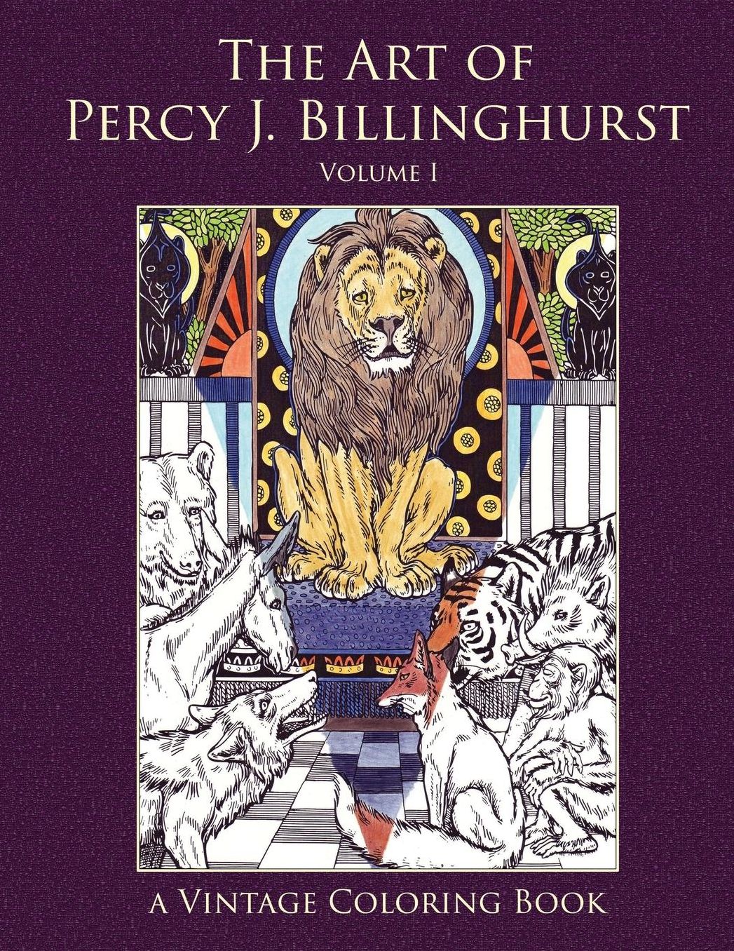 The Art of Percy J. Billinghurst Vintage Coloring Book, Volume 1