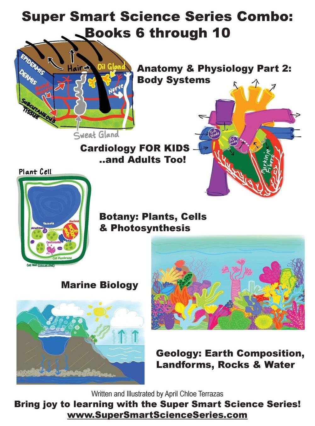 Super Smart Science Series Combo Book: 6 through 10