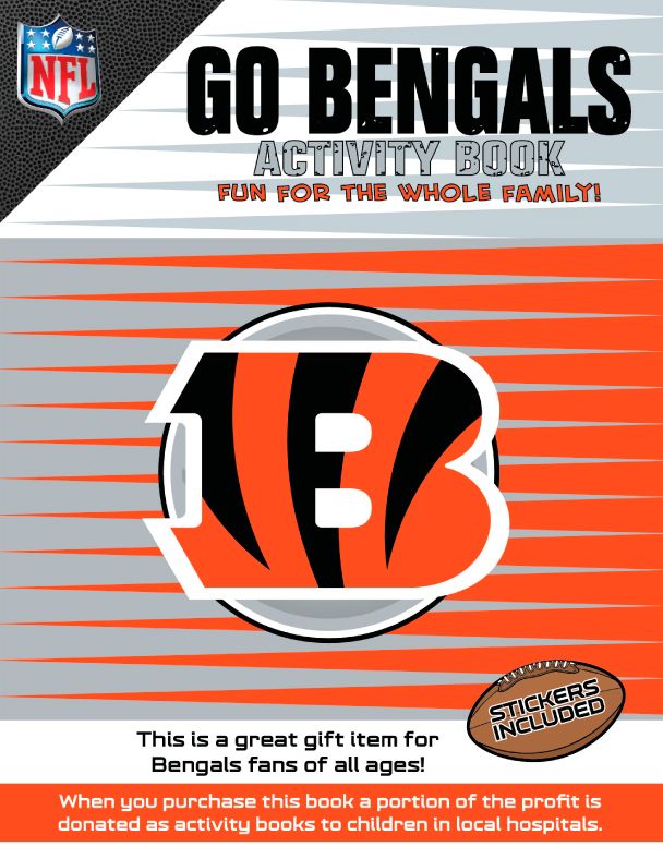 Go Bengals Activity Book