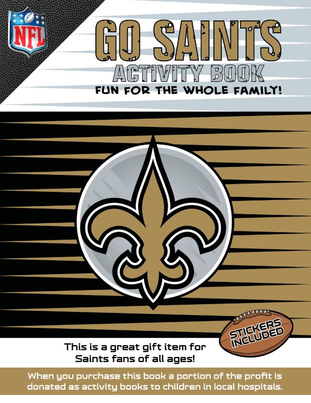 Go Saints Activity Book
