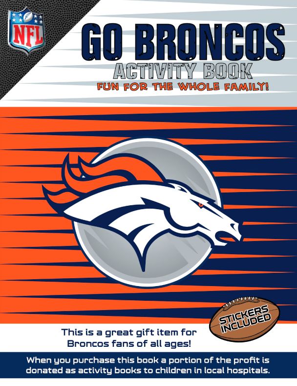 Go Broncos Activity Book