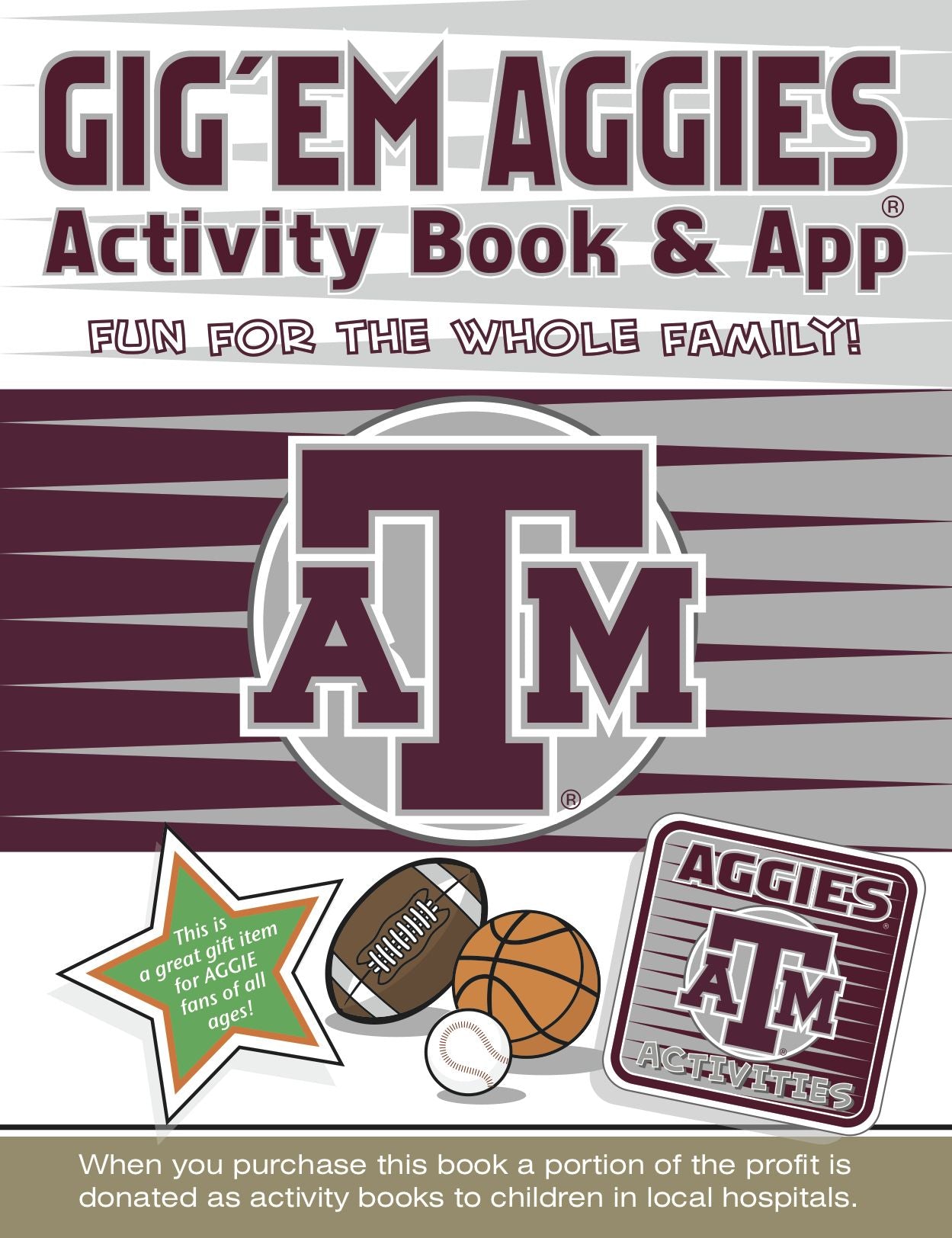 Gig 'Em Aggies Activity Book and App