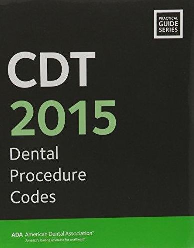 CDT 2015: Dental Procedures Codes - With CD