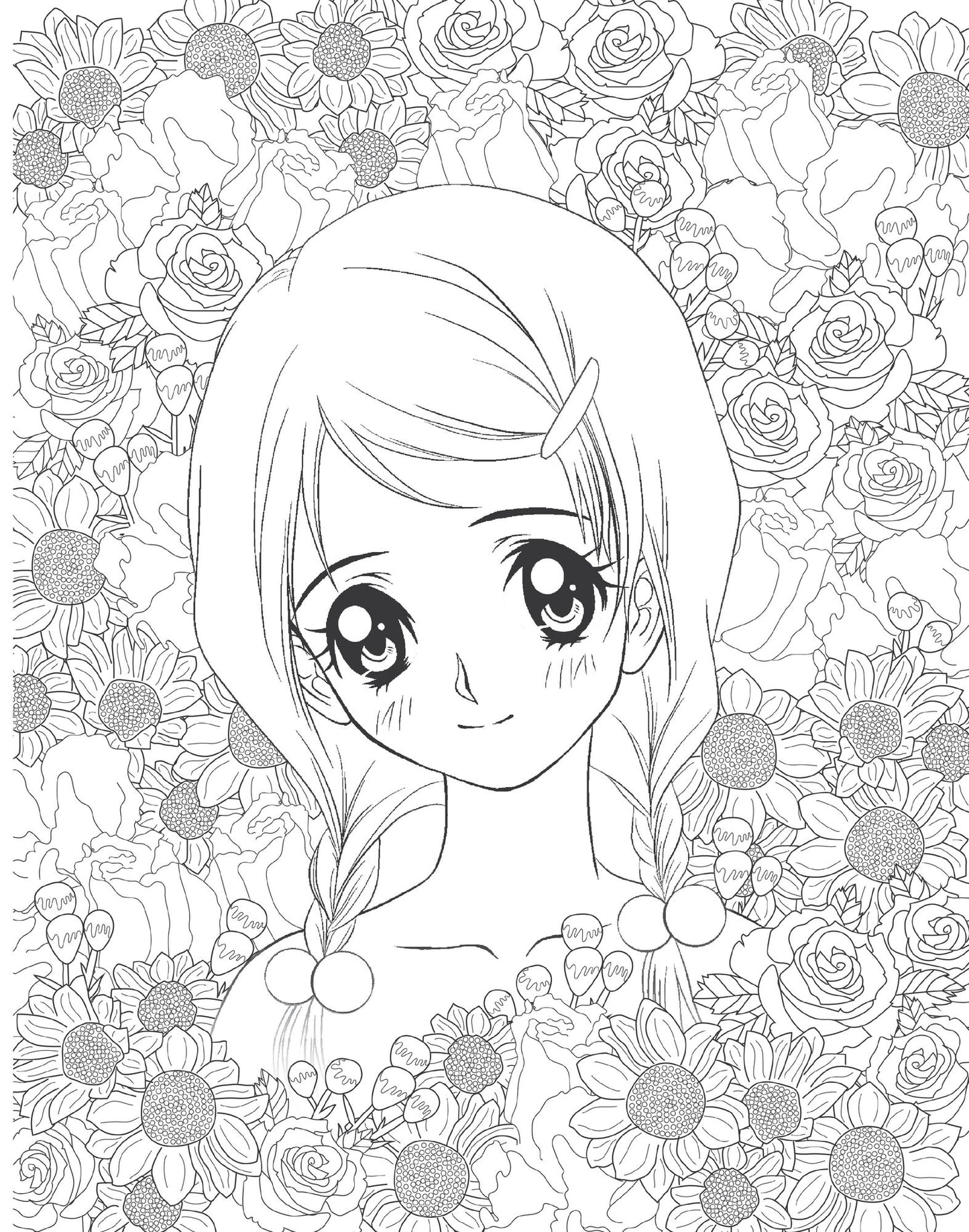 Manga Artist's Color Bk: Girls