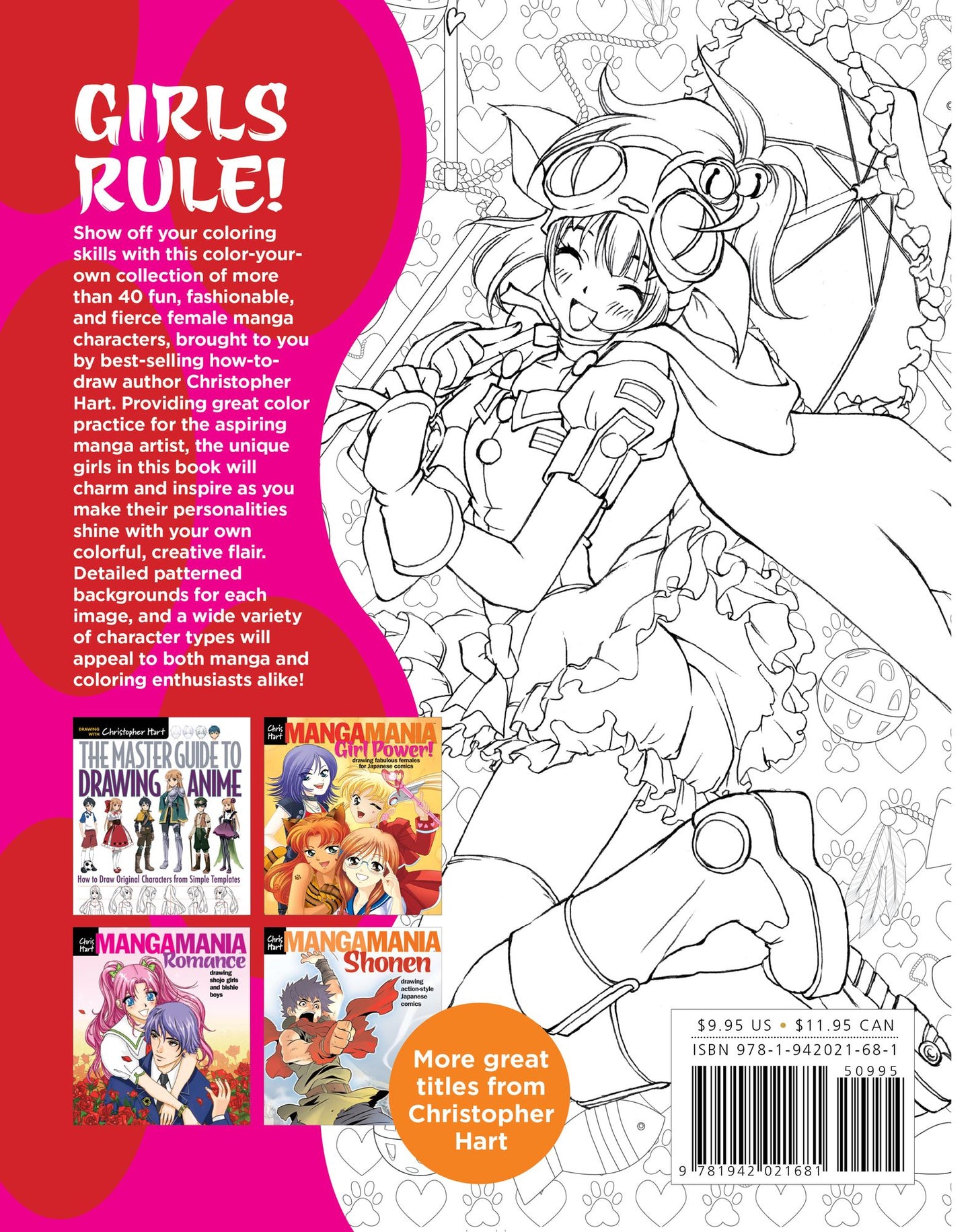 Manga Artist's Color Bk: Girls