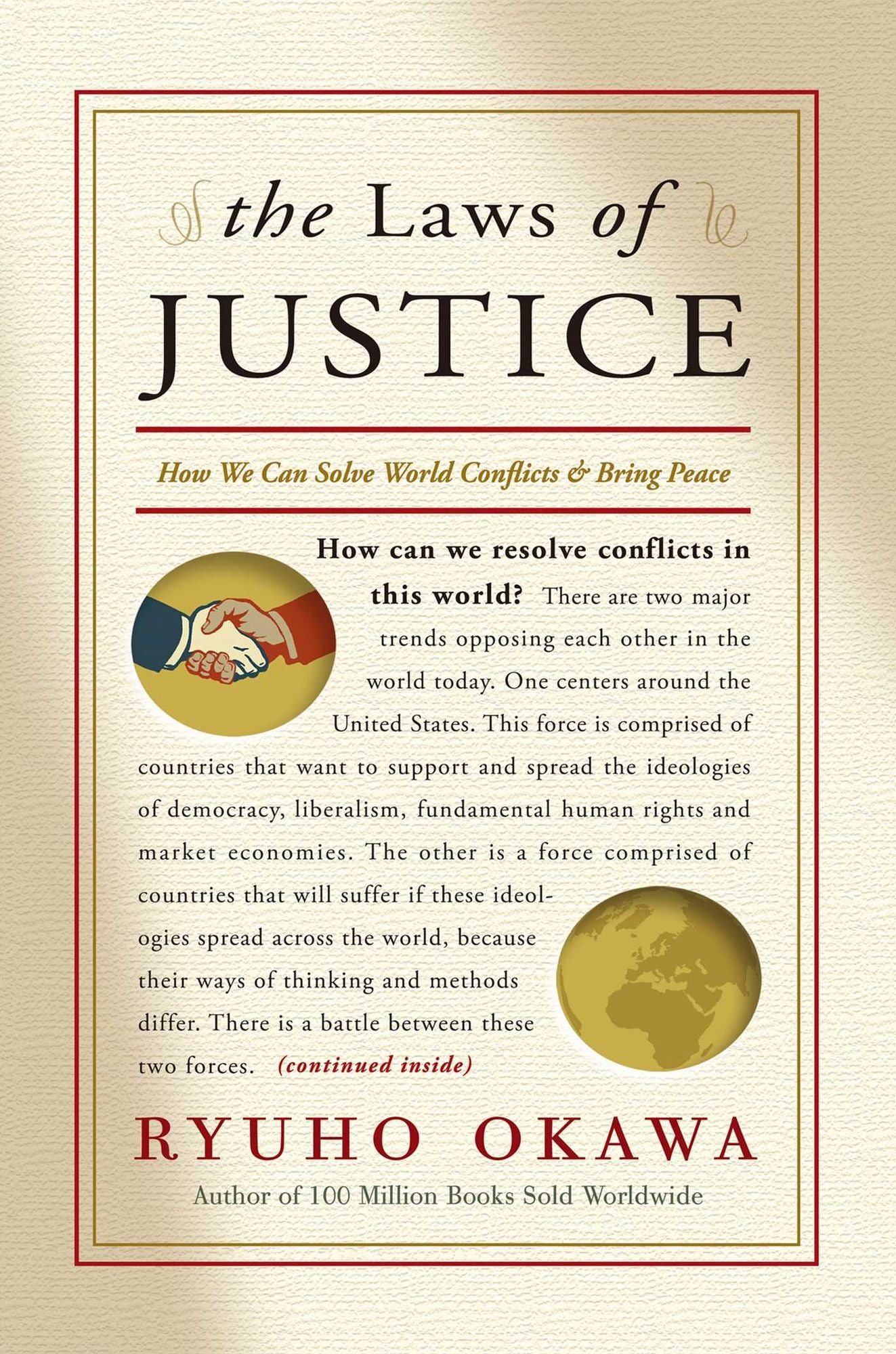 The Laws of Justice: How We Can Solve World Conflicts and Bring Peace