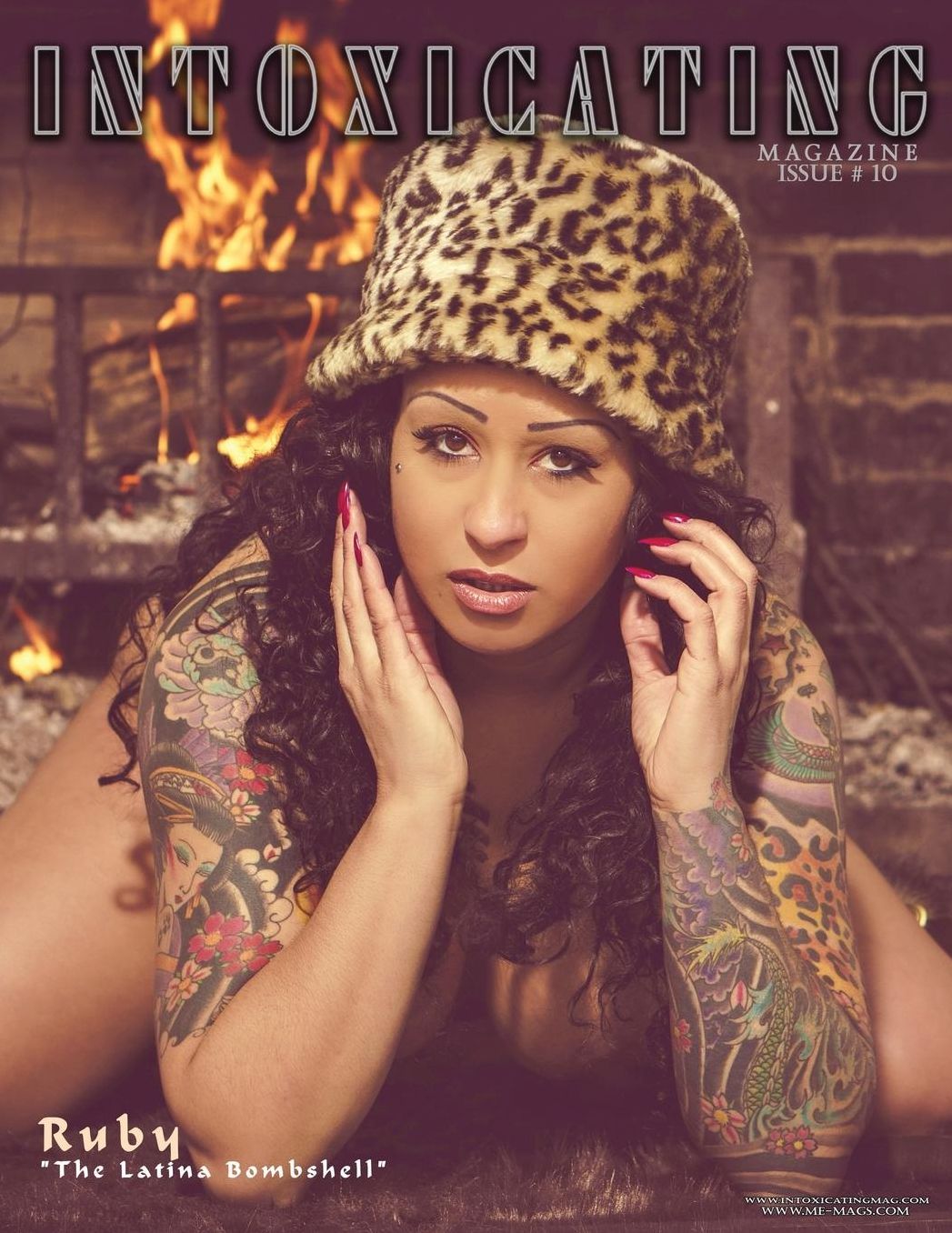 Intoxicating Magazine: Issue 10 Ruby The "Latina Bombshell" Cover