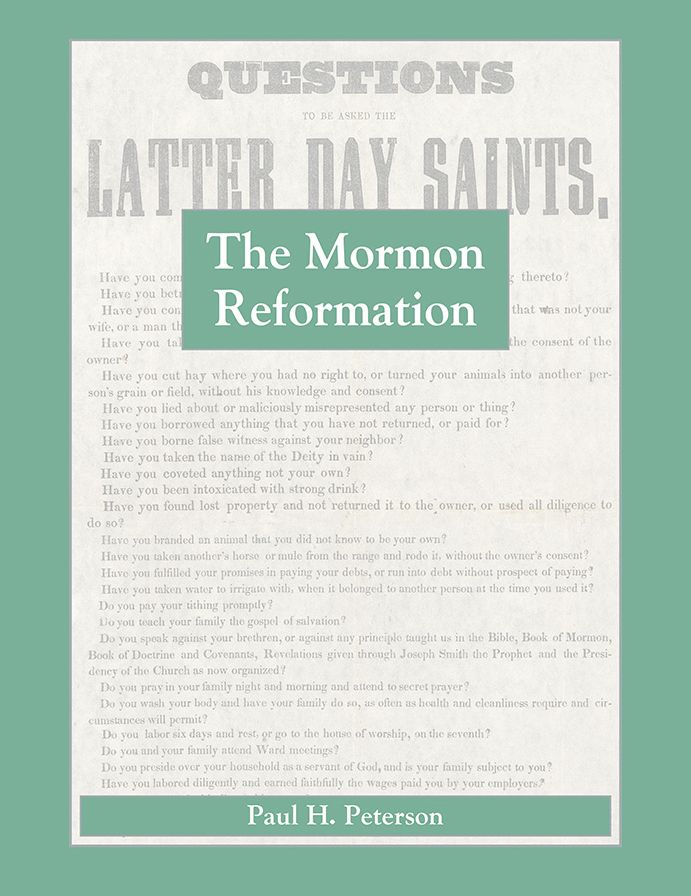 The Mormon Reformation