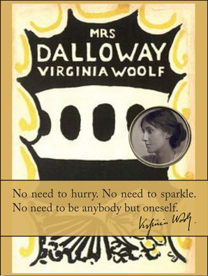 Booklover's Brooch and Lapel Pin: Virginia Woolf: Pkg of 4