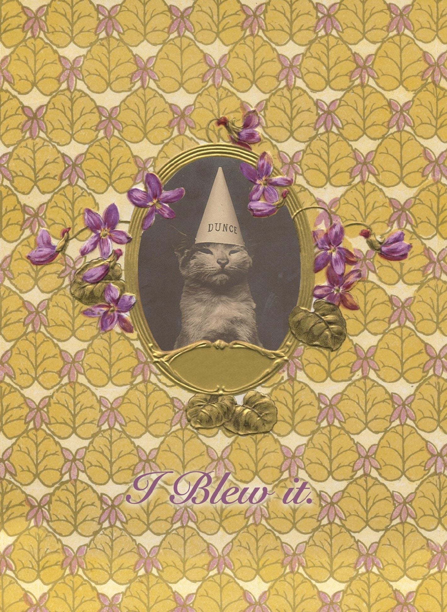 I Blew It! - Hooligan Ruth Card Apology Greeting Card