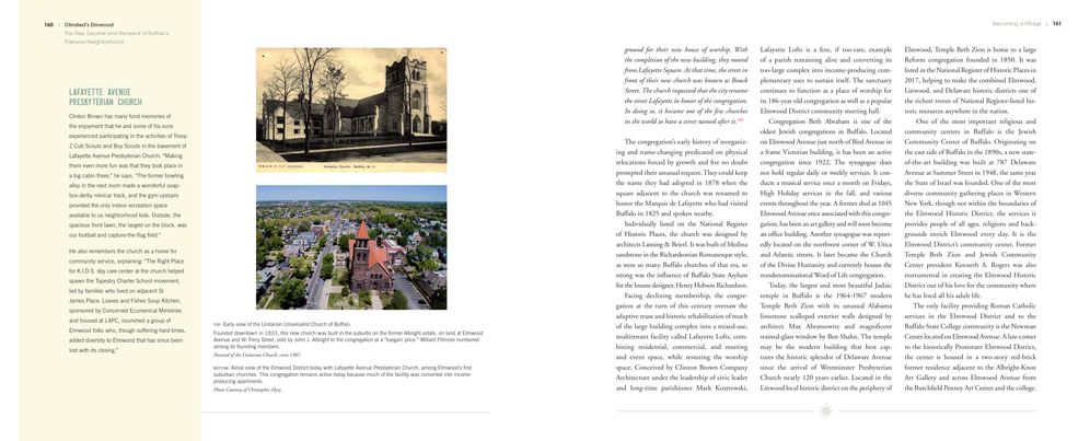 Olmsted's Elmwood : The Rise, Decline and Renewal of Buffalo's Parkway Neighborhood, a Model for America's Cities