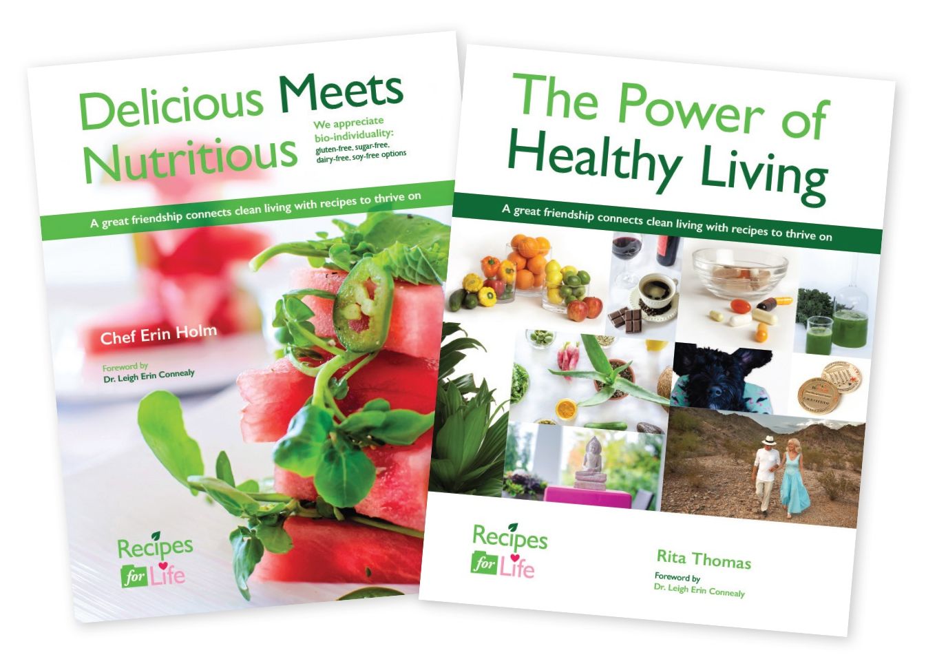 Recipes For Life Boxed Set: A Great Friendship Connects Clean Living with Recipes to Thrive On