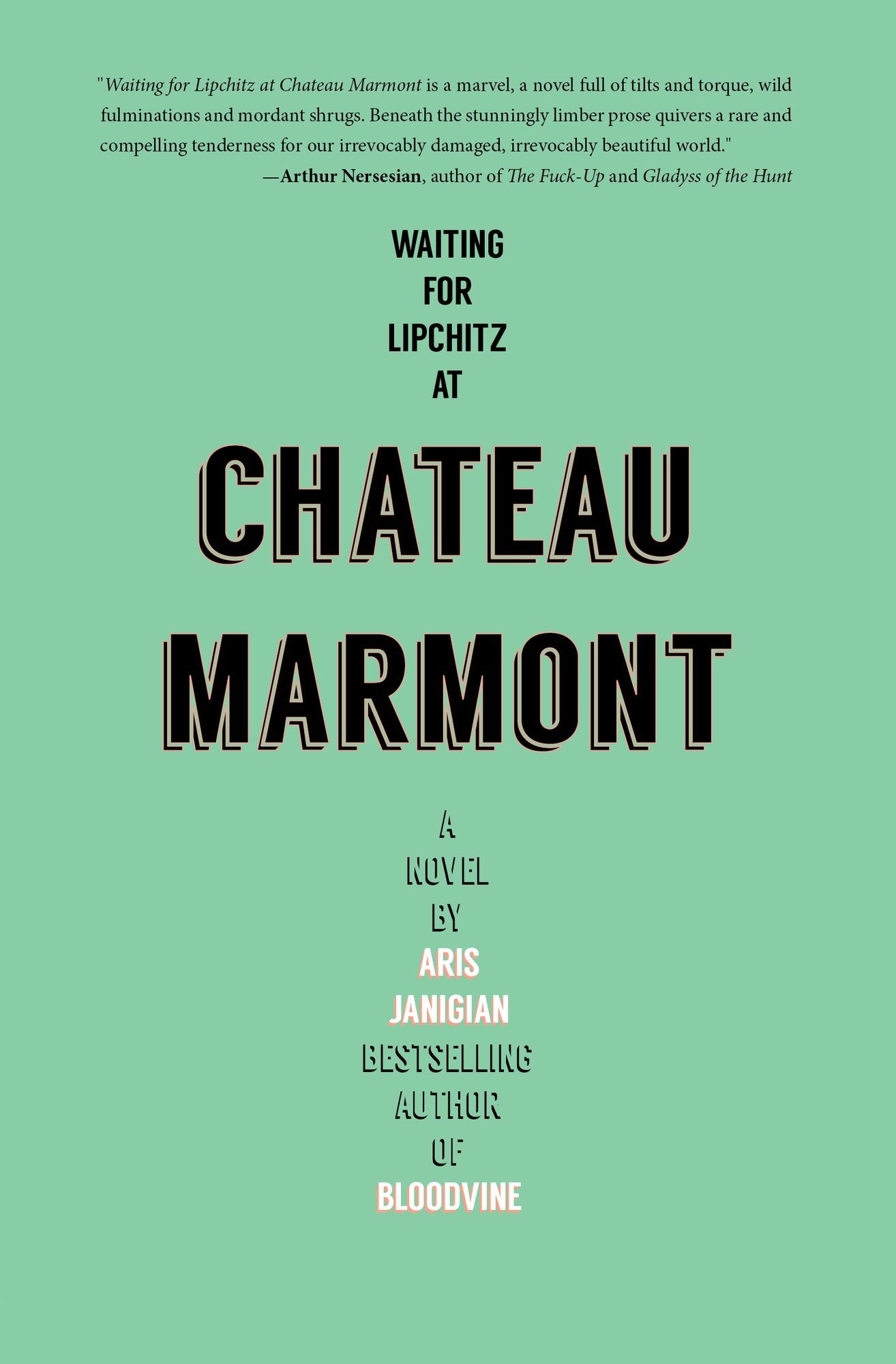 Waiting for Lipchitz at Chateau Marmont: A Novel