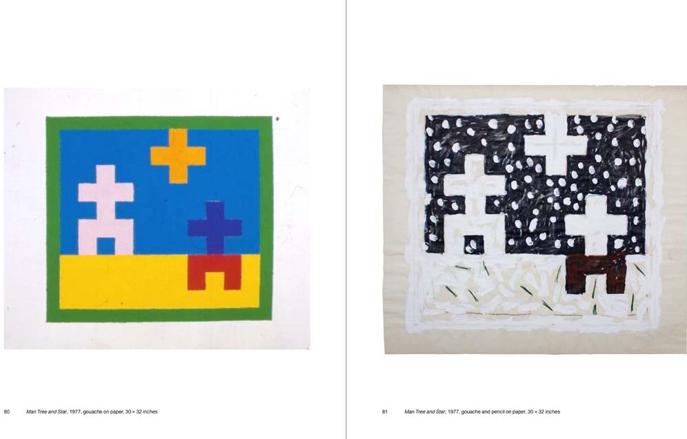 Peter Halley: Boats Crosses Trees Figures 1977-78