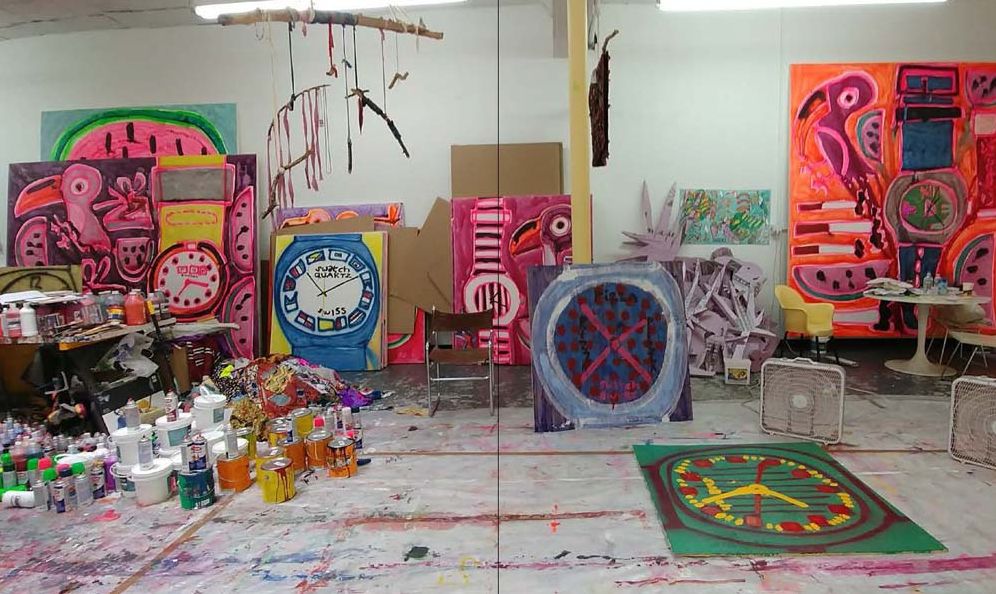 Katherine Bernhardt: Swatches