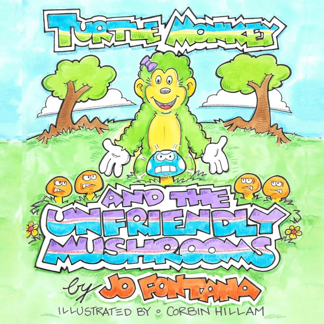 Turtle Monkey and the Unfriendly Mushrooms