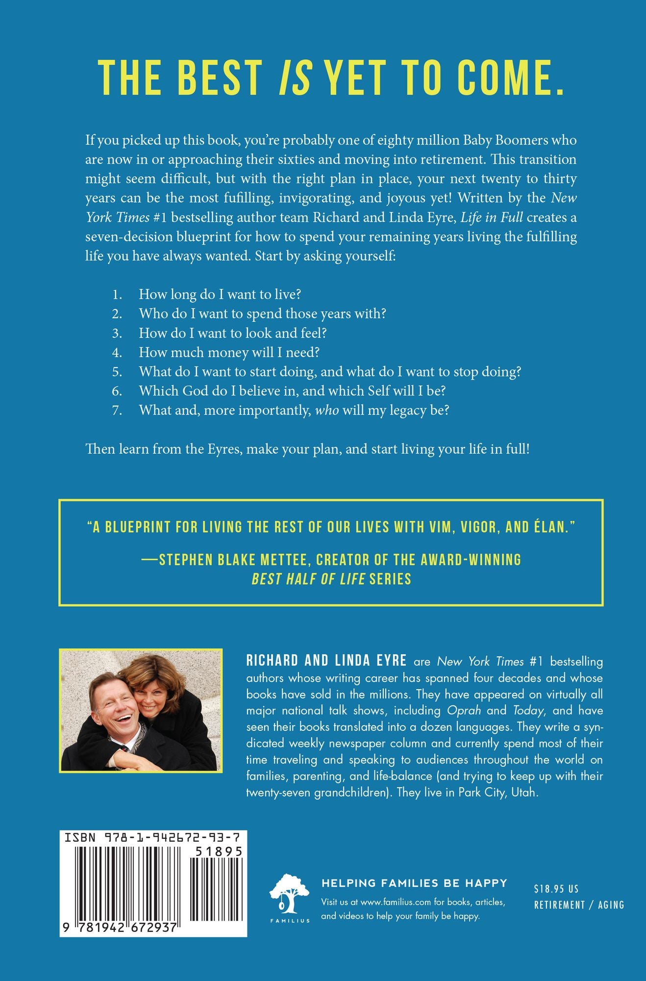Life in Full: Maximize Your Longevity and Legacy