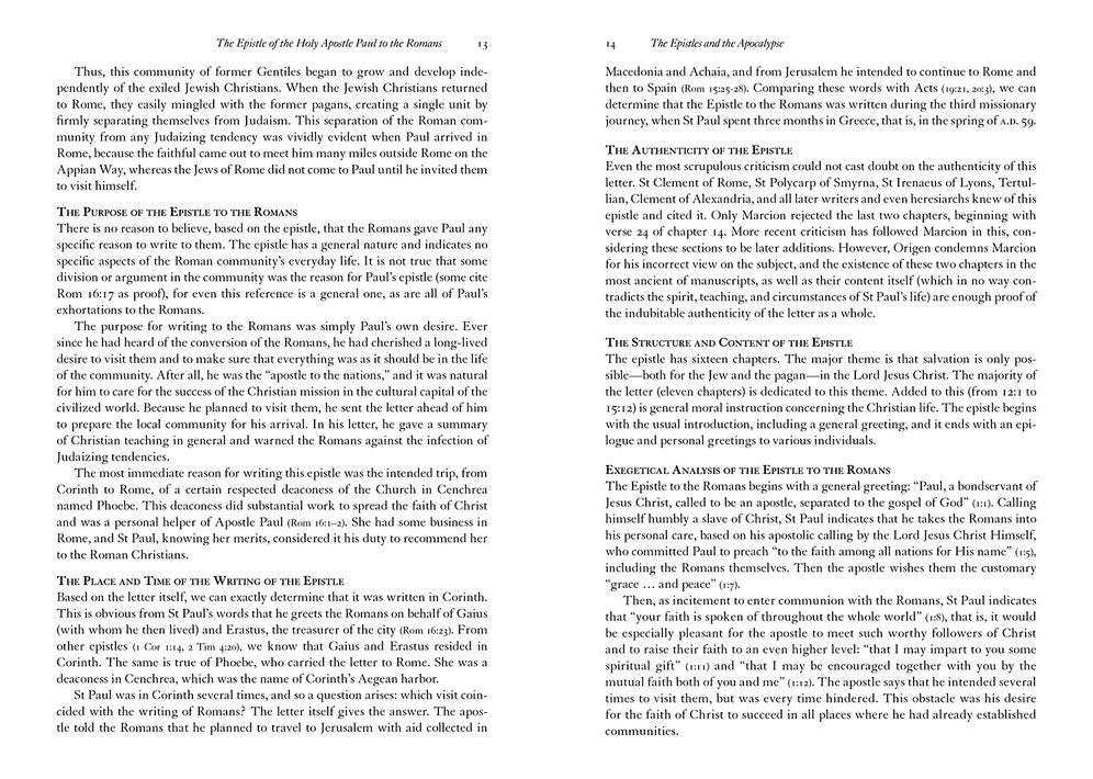 The Epistles and the Apocalypse