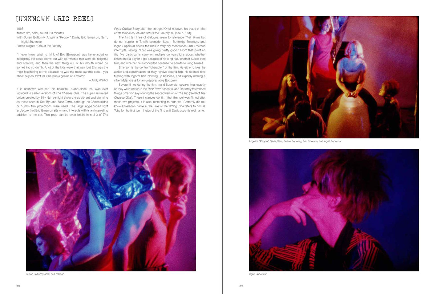 Andy Warhol's the Chelsea Girls