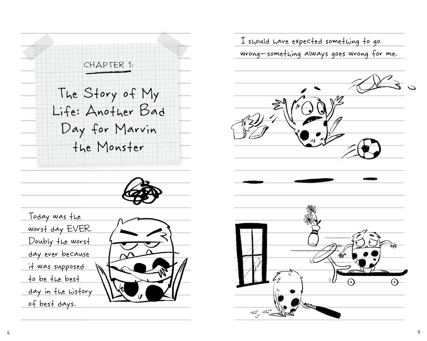 Marvin's Monster Diary: ADHD Attacks! (But I Rock It, Big Time)