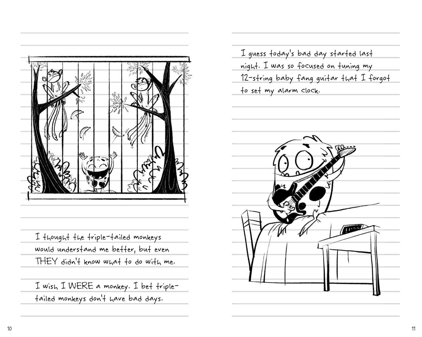 Marvin's Monster Diary: ADHD Attacks! (But I Rock It, Big Time)
