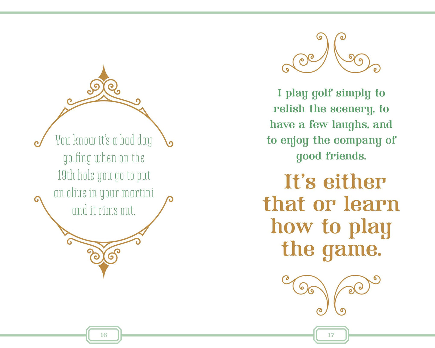Golf Is Punishment for Not Taking Up Another Sport: 175 Jokes for All 18 Holes