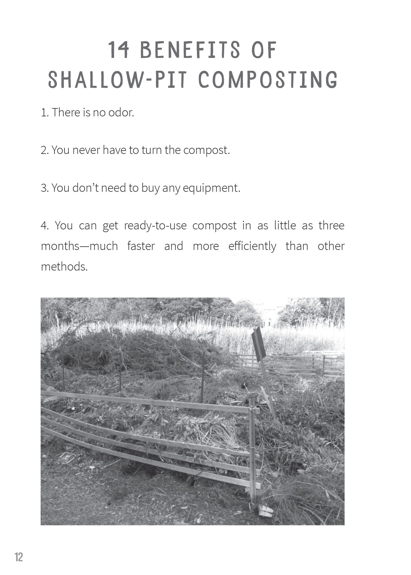 Shallow-Pit Garden Composting: The Easy, No-Smell, No-Turning Way to Create Organic Compost For Your Garden