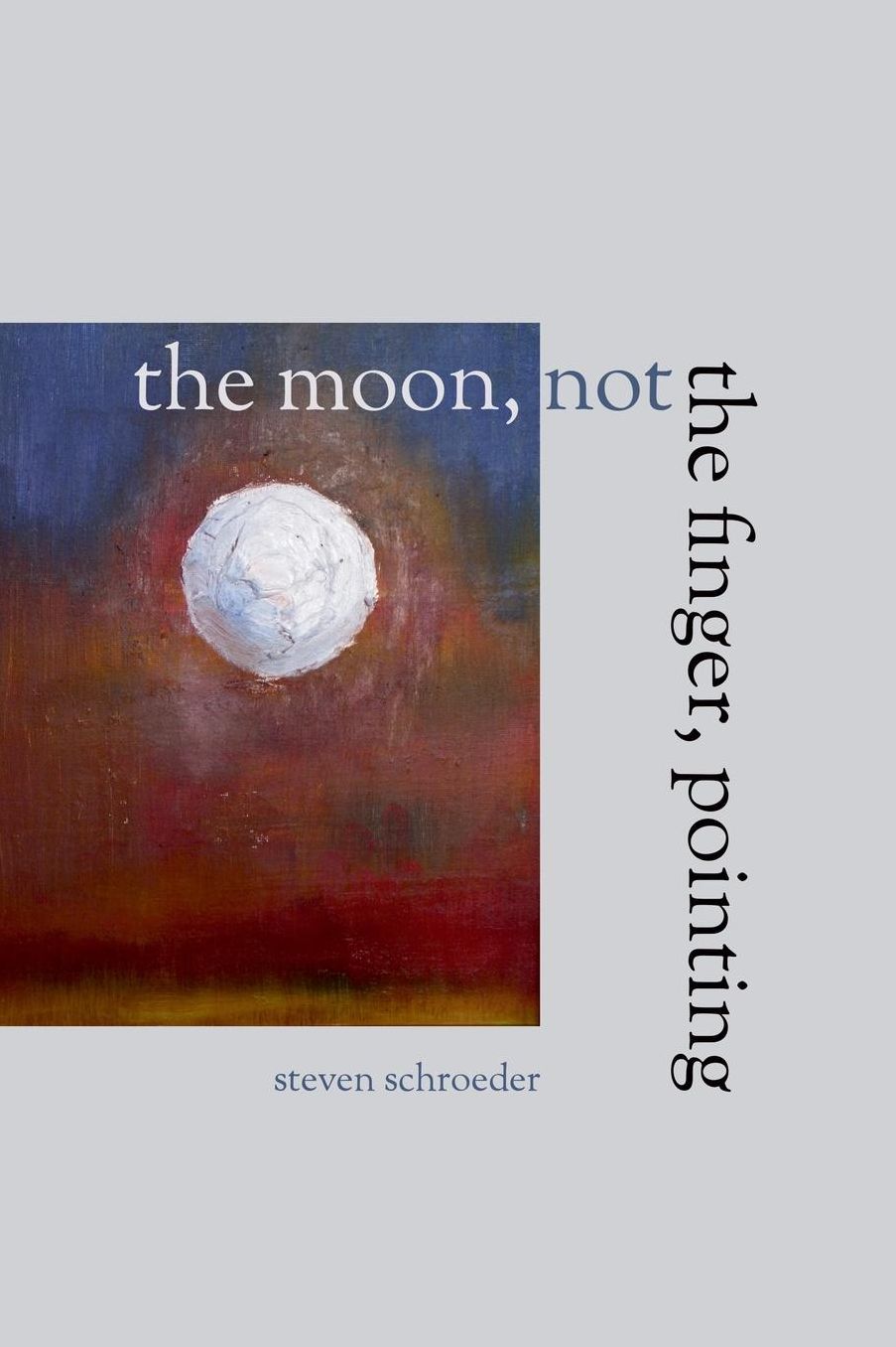 the moon, not the finger, pointing